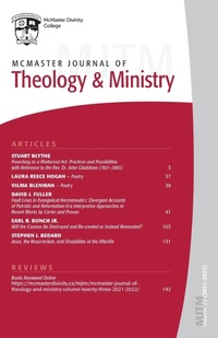 Bild vergrößern Bild: McMaster Journal of Theology and Ministry - Pickwick Publications