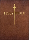 Cover: KJV Sword Bible, Large Print, Acorn Bonded Leather, Thumb Index - Whitaker House