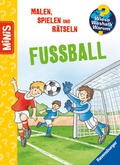 Cover: Ravensburger Minis, Wieso? Weshalb? Warum? - Malen, Spielen, R&auml;tseln - Fu&szlig;ball - Ravensburger