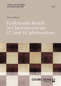 Abbildung von: Funktionale Metrik in Claviertänzen des 17. und 18. Jahrhunderts - Georg Olms Verlag