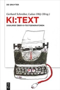 Bild: KI:Text - De Gruyter