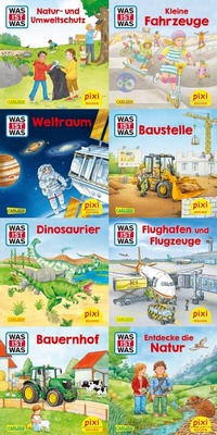 Abbildung von: Pixi-8er-Set 296: Pixi zeigt dir WAS IST WAS (8x1 Exemplar) - Carlsen