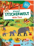 Cover: Wimmel-Stickerwelt - Wilde Tiere - Coppenrath