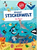 Cover: Wimmel-Stickerwelt - Im Meer - Coppenrath