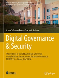 Enlarge image Cover: Digital Governance & Security - Springer