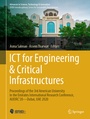 Cover: ICT for Engineering & Critical Infrastructures - Springer