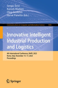 Abbildung von: Innovative Intelligent Industrial Production and Logistics - Springer