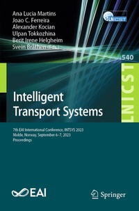 Enlarge image Cover: Intelligent Transport Systems - Springer