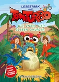 Cover: Tom Turbo - Lesestark - Die Insel der sieben Saurier - G&G Verlag, Kinder- und Jugendbuch