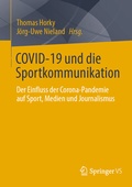 Cover: COVID-19 und die Sportkommunikation - Springer VS