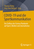 Cover: COVID-19 und die Sportkommunikation - Springer VS