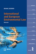 Cover: International and European Environmental Law - Facultas