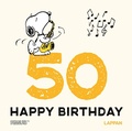Cover: Peanuts Geschenkbuch: Happy Birthday zum 50. Geburtstag - Lappan
