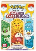 Cover: Pok&eacute;mon Activity-Buch: Mein toller Mal- und R&auml;tselblock - Nelson