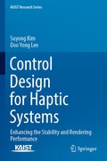 Cover: Control Design for Haptic Systems - Springer
