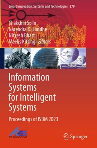 Enlarge image Cover: Information Systems for Intelligent Systems - Springer