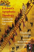 Cover: Eckhart's ApophaticTheology - James Clarke & Co Ltd