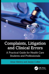 Abbildung von: Complaints, Litigation and Clinical Errors - CRC Press