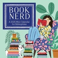 Cover: Book Nerd Mini Wall Calendar 2025 - Workman Calenders