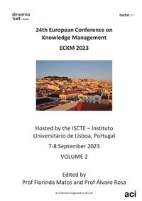 Enlarge image Cover: ECKM vol 2- Proceedings of the 24th European Conference on Knowledge Management-VOL 2 - ACPIL