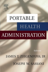 Enlarge image Cover: Portable Health Administration - Academic Press
