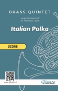 Cover: Brass Quintet "Italian Polka" score - Glissato Edizioni Musicali