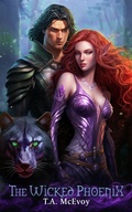 Cover: The Wicked Phoenix (Elves of Vacari, #1) - Theresa McEvoy