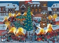 Cover: Auf dem Weihnachtsmarkt Adventskalender - Gerstenberg