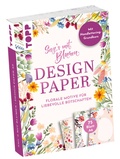 Cover: Design Paper A6 Sag's mit Blumen. Mit Handlettering-Grundkurs - frechverlag GmbH