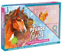 Abbildung von: Pferdeglück - Der kreative Adventskalender. 24 Überraschungen für Pferde-Fans - Frech