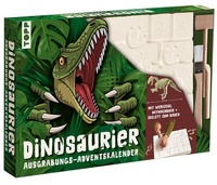 Abbildung von: Dinosaurier - Der Ausgrabungs-Adventskalender. 24 coole Überraschungen zum Ausgraben und Entdecken - Frech