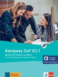 Cover: Kompass DaF B2.1 - Hybride Ausgabe allango - Klett
