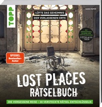 Abbildung von: Lost Places Rätselbuch - Die vergessene Reise. Lüfte die Geheimnisse echter verlassenen Orte! - Frech