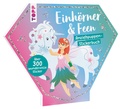 Cover: Stickerbuch: Anziehpuppen zum Stickern. Einh&ouml;rner & Feen - frechverlag GmbH
