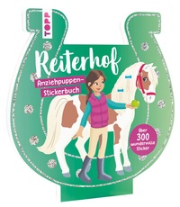 Abbildung von: Stickerbuch: Anziehpuppen zum Stickern. Reiterhof - Frech
