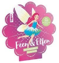Abbildung von: Stickerbuch: Anziehpuppen zum Stickern. Feen & Elfen - Frech