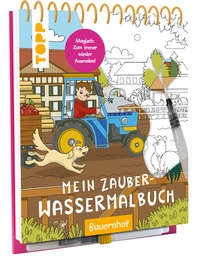 Abbildung von: Mein Zauber-Wassermalbuch Bauernhof - Frech