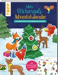 Abbildung von: Mein Stickerspaß-Adventskalender - Frech