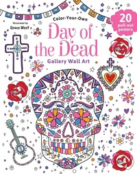 Enlarge image Cover: Day of the Dead: Coloring Book - Lake Press