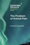 Cover: The Problem of Animal Pain - Cambridge University Press