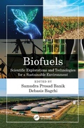Cover: Biofuels - CRC Press