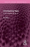 Bild: Investigating Rape - Routledge