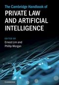 Cover: The Cambridge Handbook of Private Law and Artificial Intelligence - Cambridge University Press
