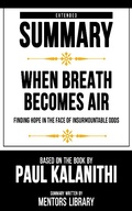 Cover: Extended Summary - When Breath Becomes Air - Mentors Library