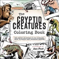 Cover: The Cryptid Creatures Coloring Book - Adams Media Corporation
