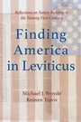 Cover: Finding America in Leviticus - Wipf and Stock Publishers