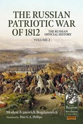 Cover: The Russian Patriotic War of 1812 Volume 2 - Helion & Company