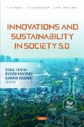 Cover: Innovations and Sustainability in Society 5.0 - Nova Science Publishers Inc