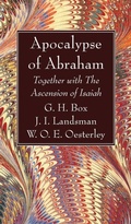 Cover: Apocalypse of Abraham - Wipf & Stock Publishers