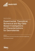 Cover: Experimental, Theoretical, Numerical and Big-Data-Based Investigations on Characterizations for Geomaterials - MDPI AG